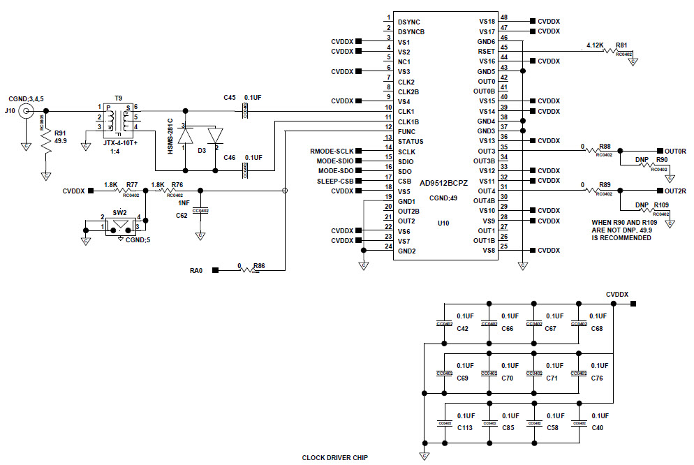 Analog Devices, Inc. AD9116-EBZ Reference Design 7