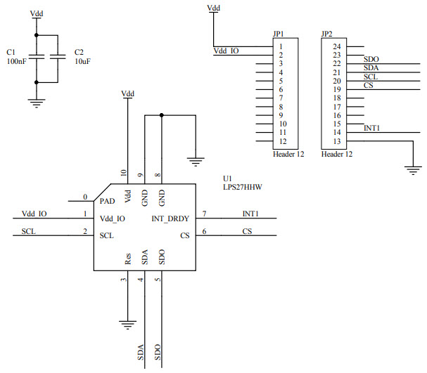 STMicroelectronics STEVAL-MKI213V1 Reference Design 1