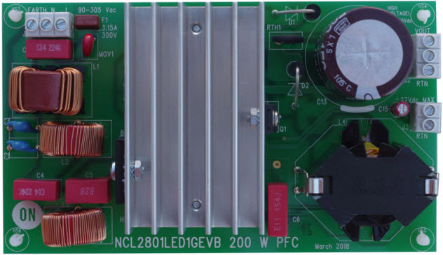 ON Semiconductor NCL2801LED1GEVB Reference Design 1