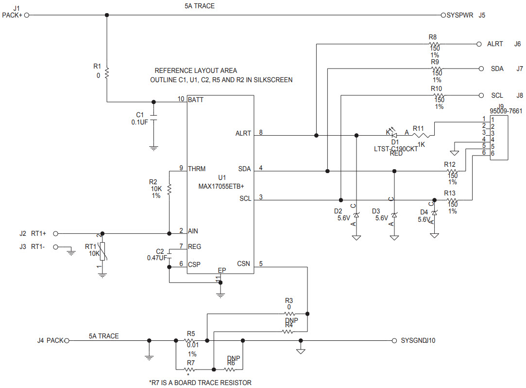 Maxim Integrated MAX17055GEVKIT# Reference Design 1