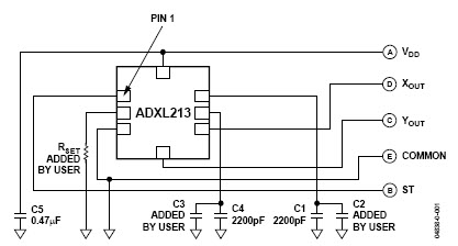 Analog Devices Inc. ADXL213EB Reference Design 2