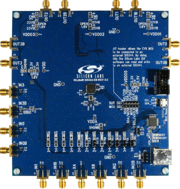 Silicon Labs SI5344-EVB Reference Design 5
