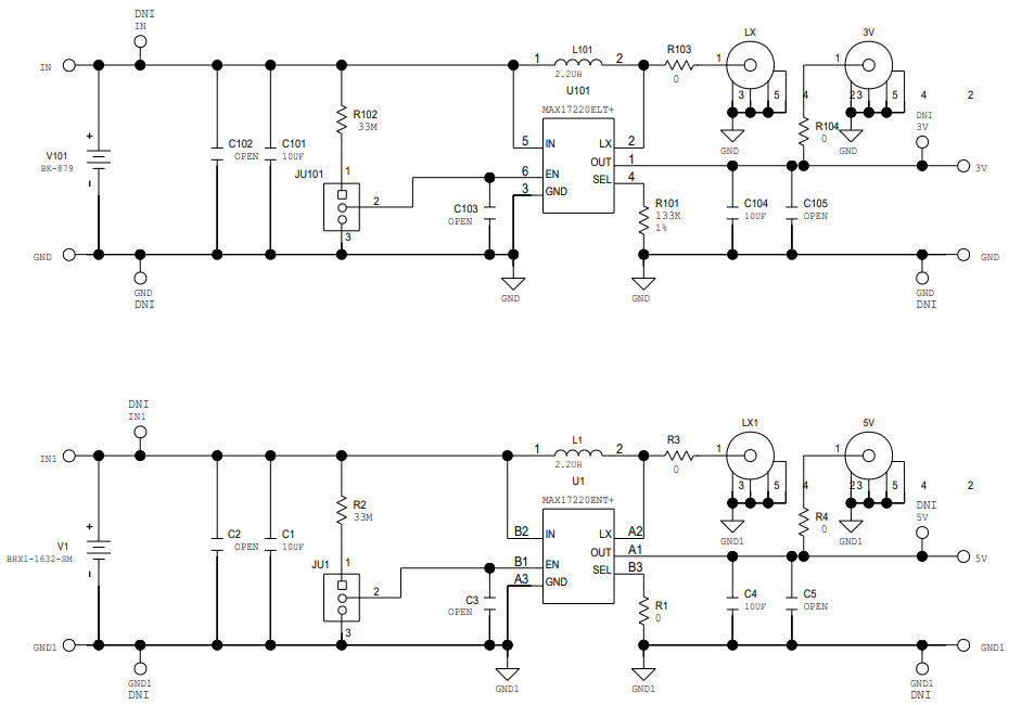 Maxim Integrated MAX17220EVKIT# Reference Design 2