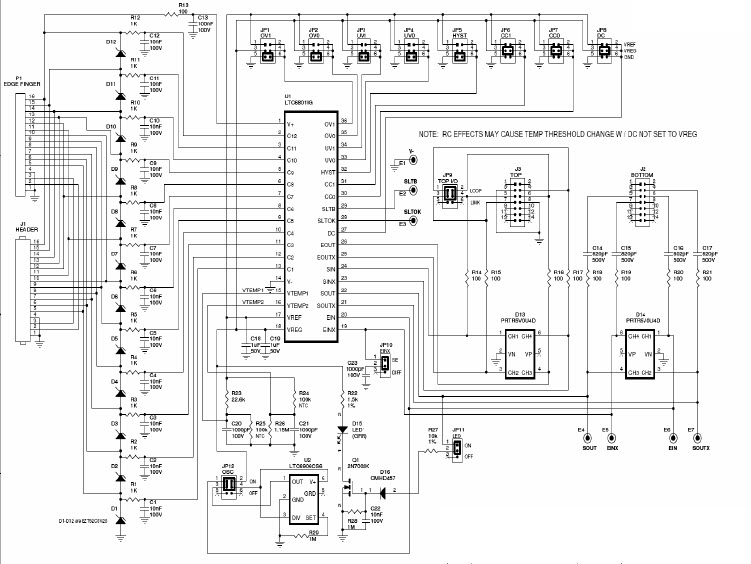 Linear Technology/Analog Devices DC1469B Reference Design 1