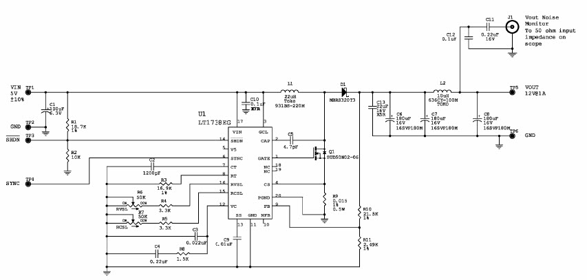 Analog Devices DC514A Reference Design 1