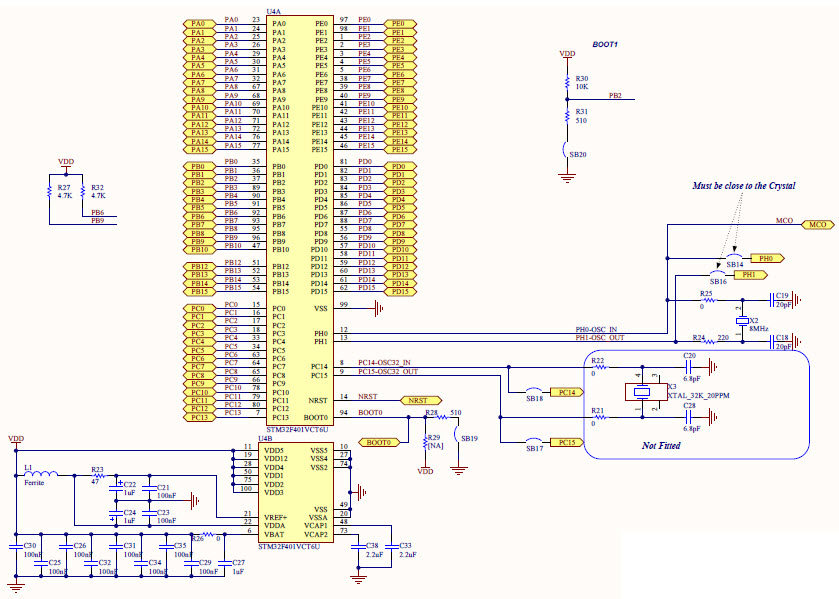 STMicroelectronics STM32F401C-DISCO Reference Design 2