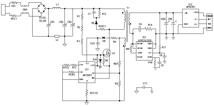 Diodes Incorporated AP3785TEV1 Reference Design 4