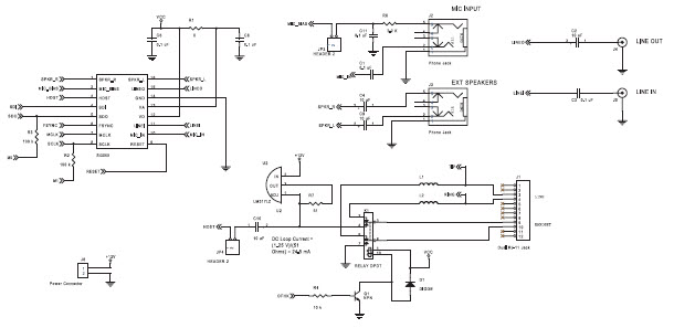 Silicon Labs SI3000PPT-EVB Reference Design 2