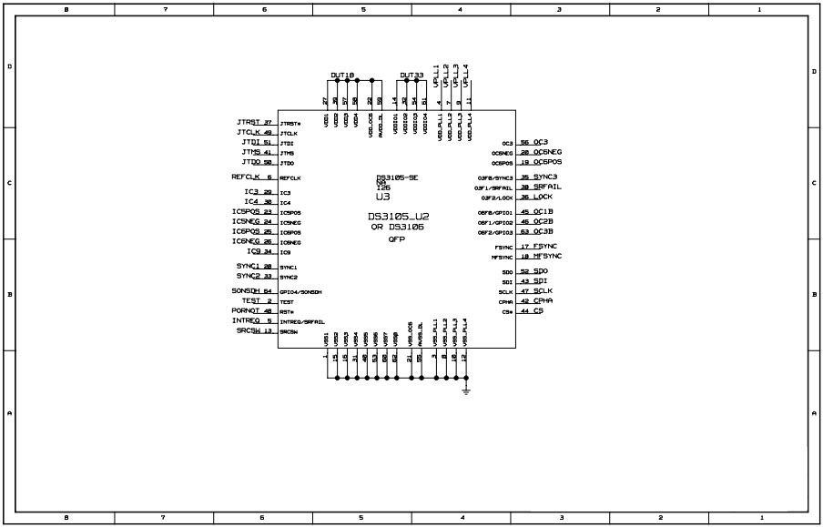 Microchip DS3102DK Reference Design 8