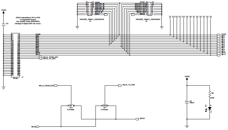 Analog Devices Inc. EVAL-ADAU1401EBZ Reference Design 1