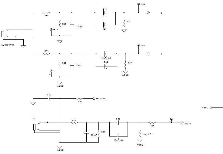 Analog Devices Inc. SSM2603-EVALZ Reference Design 5