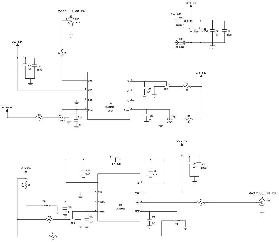 Maxim Integrated MAX31180EVKIT# Reference Design 2