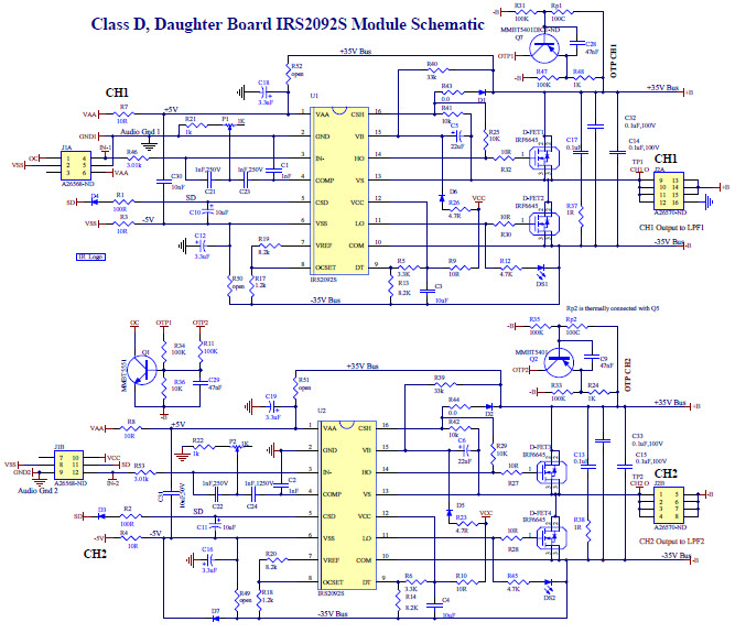 Infineon Technologies IRAUDAMP5 Reference Design 4