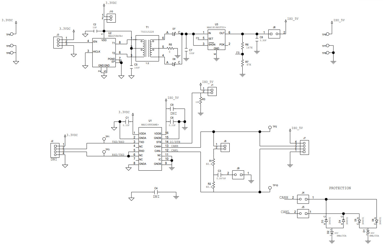 Maxim Integrated MAX14880EVKIT# Reference Design 3