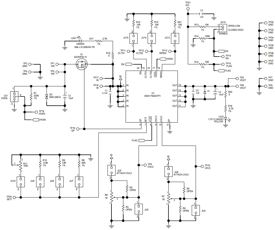 Maxim Integrated MAX17525EVKIT# Reference Design 3