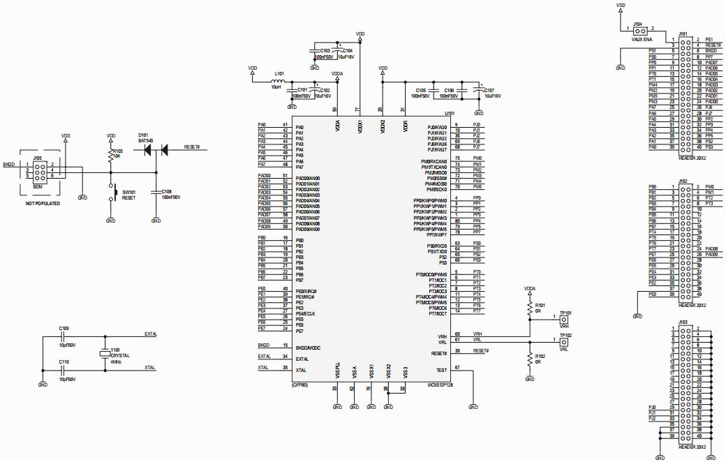 NXP USA Inc. DEMO9S12PFAME Reference Design 3