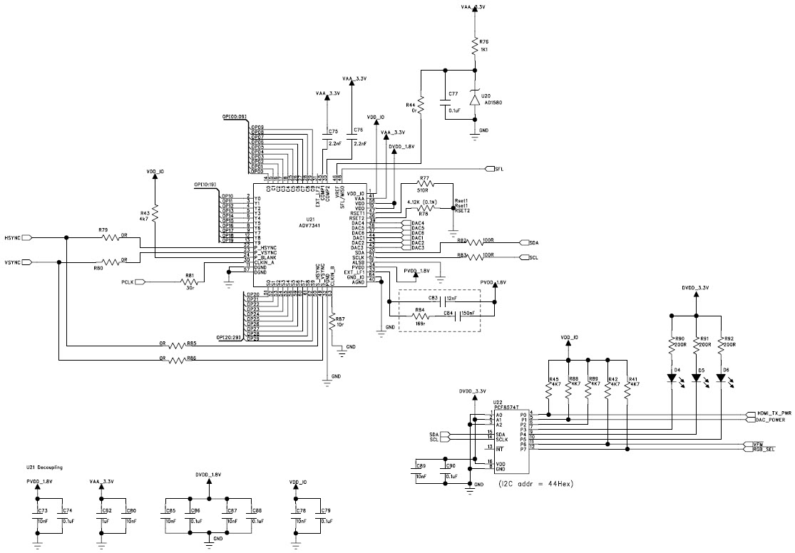 Analog Devices Inc. EVAL-ADV7403EBZ Reference Design 9