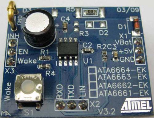 Microchip Technology ATA6664-EK Reference Design 1