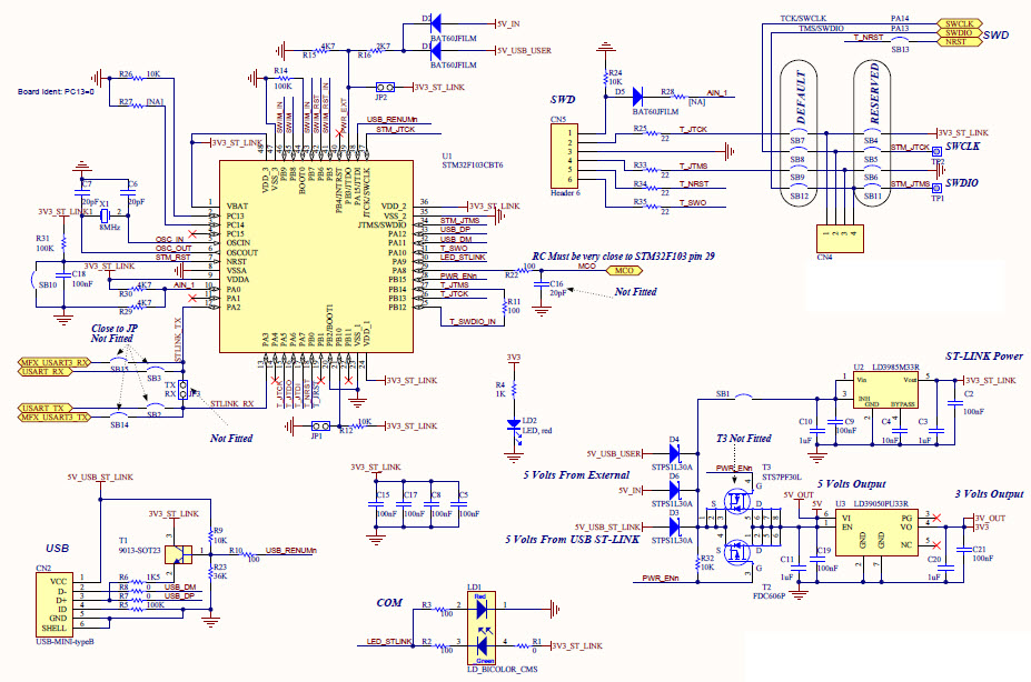 STMicroelectronics STM32L0538-DISCO Reference Design 5