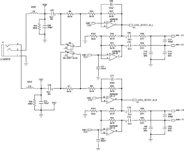 Analog Devices EVAL-AD1940MINIB Reference Design 6