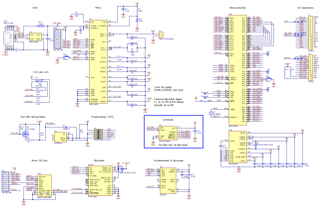 Maxim Integrated MAX32630FTHR# Reference Design 4