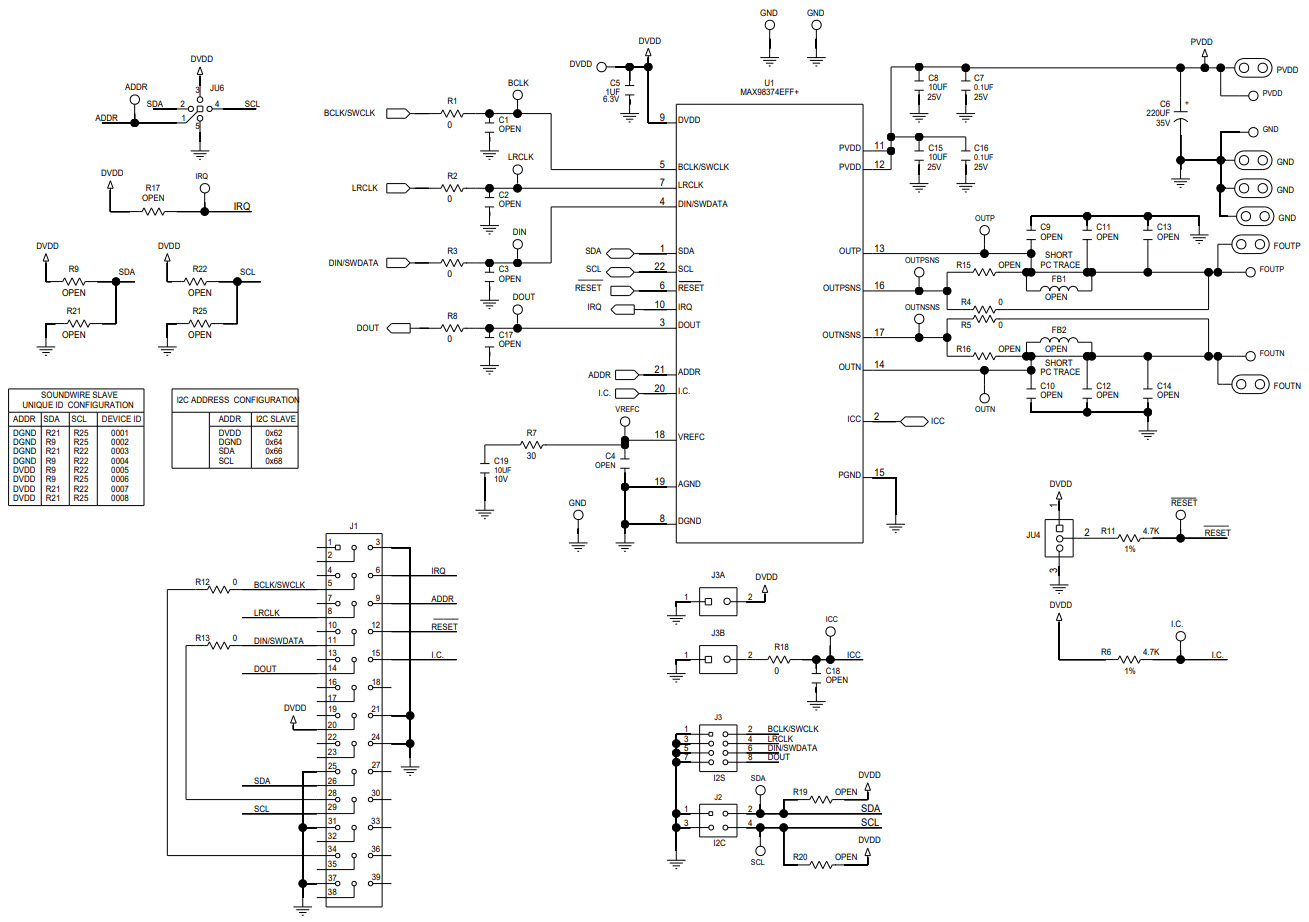 Maxim Integrated MAX98374EVSYS# Reference Design 2