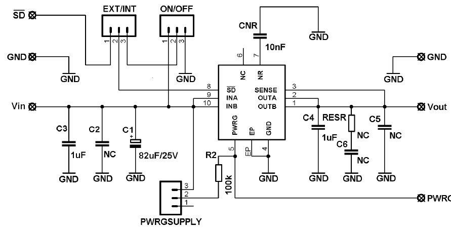ON Semiconductor NCV8537MN180GEVB Reference Design 3