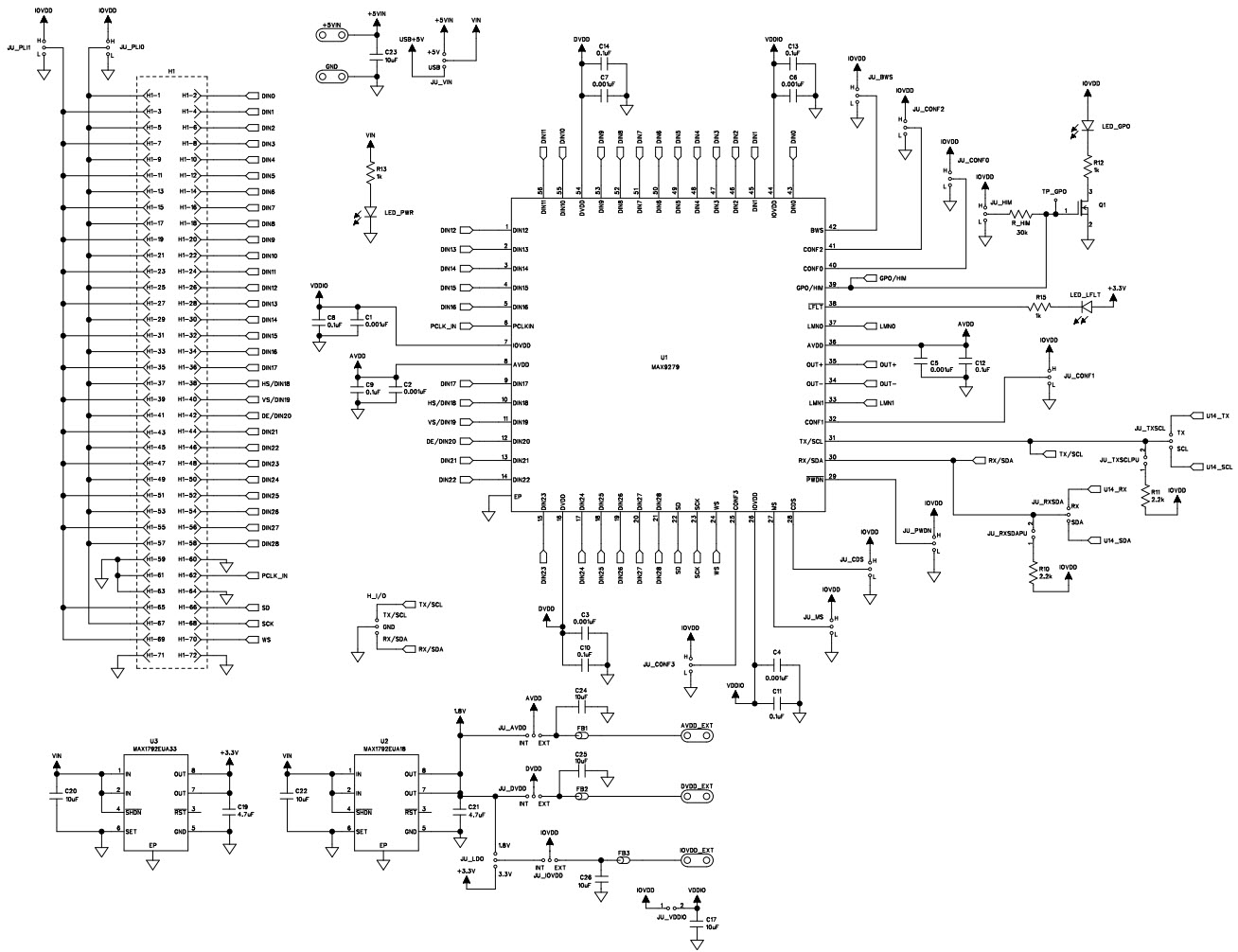 Maxim Integrated MAX9279COAXEVKIT# Reference Design 3