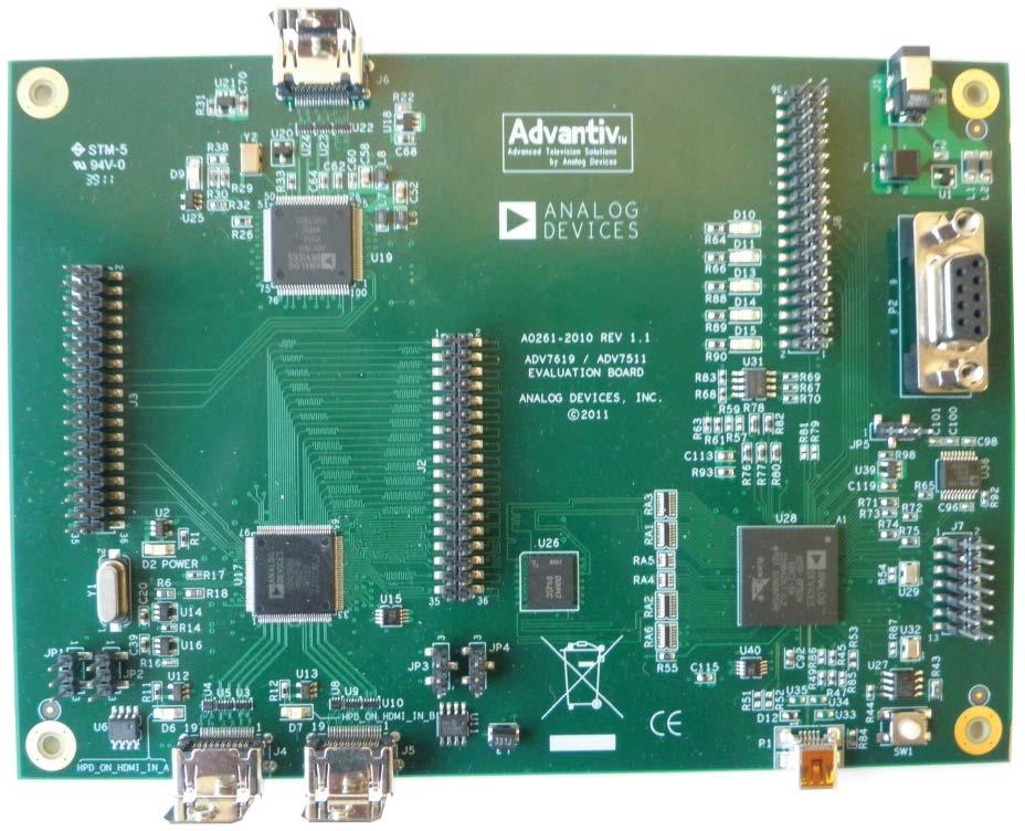 Analog Devices Inc. EVAL-ADV7619-7511 Reference Design 2