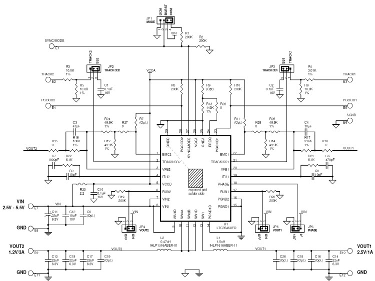 Linear Technology/Analog Devices DC1087A Reference Design 1