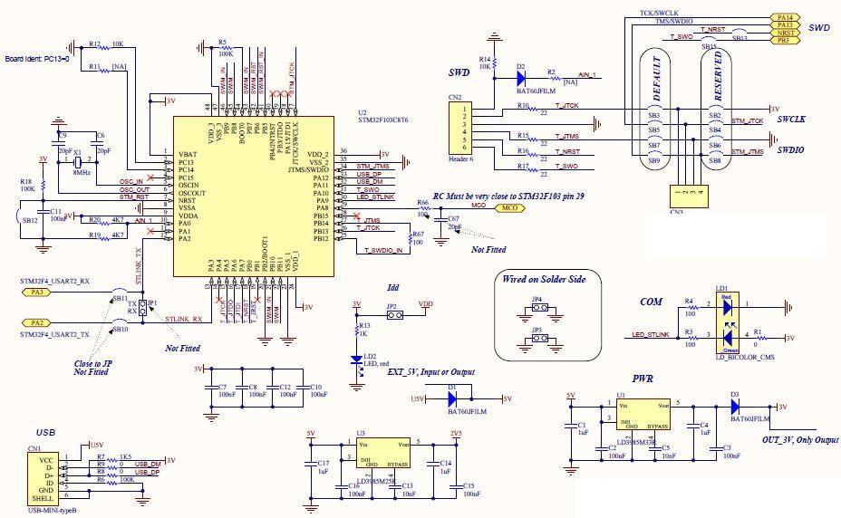 STMicroelectronics STM32F411E-DISCO Reference Design 6