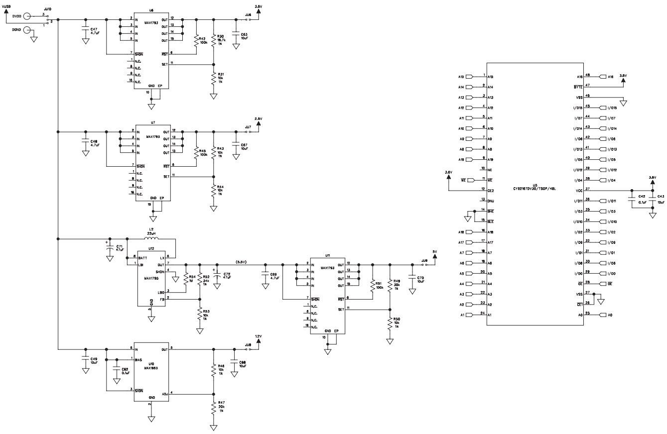 Maxim Integrated MAX1231BEVSYS# Reference Design 9