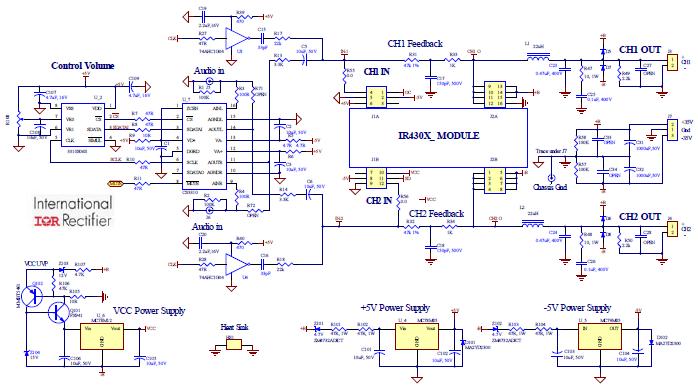 Infineon Technologies IRAUDAMP16 Reference Design 3