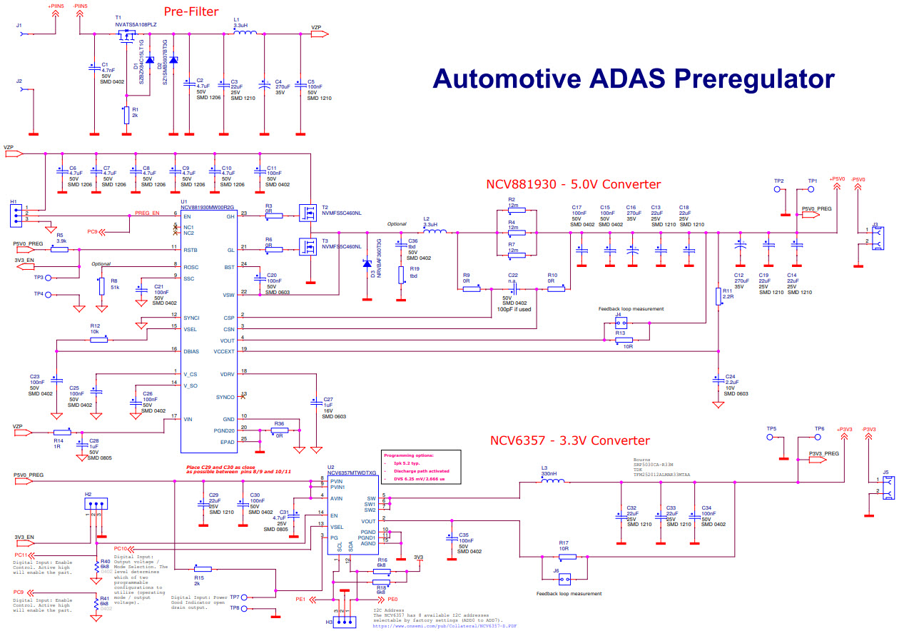 ON Semiconductor STR-ADAS-PREREGULATOR-GEVK Reference Design 4