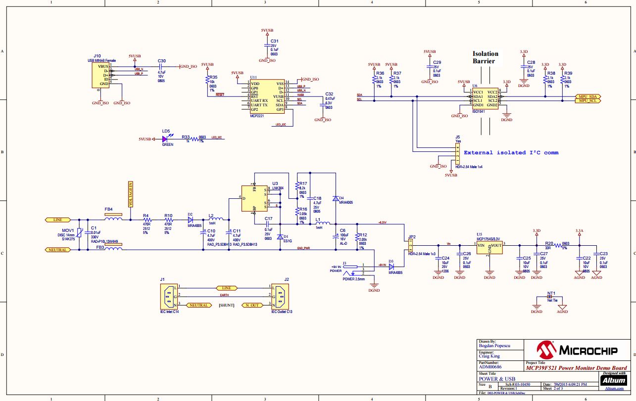Microchip Technology ADM00686 Reference Design 6