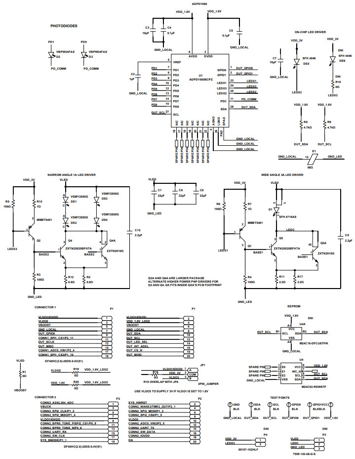 Analog Devices Inc. EVAL-ADPD1080Z-PRX Reference Design 5