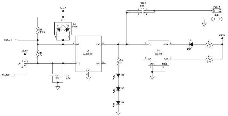 Maxim Integrated MAX9940EVKIT+ Reference Design 1