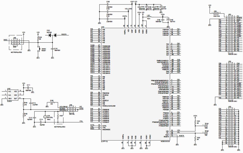 NXP USA Inc. DEMO9S12XSFAME Reference Design 3