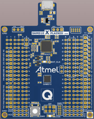 Microchip Technology ATSAMD10-XMINI Reference Design 5