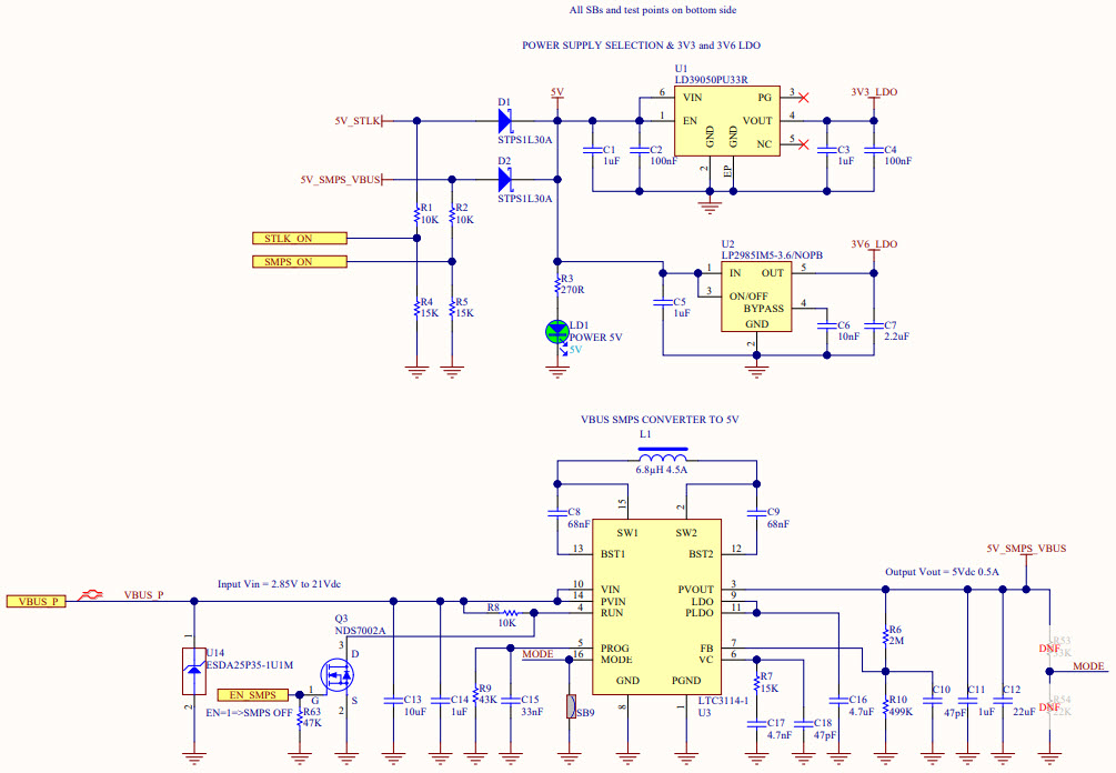 STMicroelectronics STM32G071B-DISCO Reference Design 3