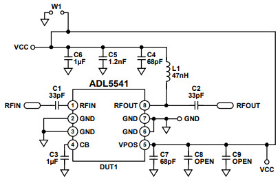 Analog Devices Inc. ADL5541-EVALZ Reference Design 2