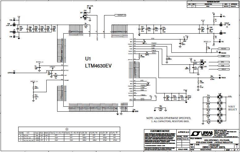 Linear Technology/Analog Devices DC2007A-B Reference Design 3