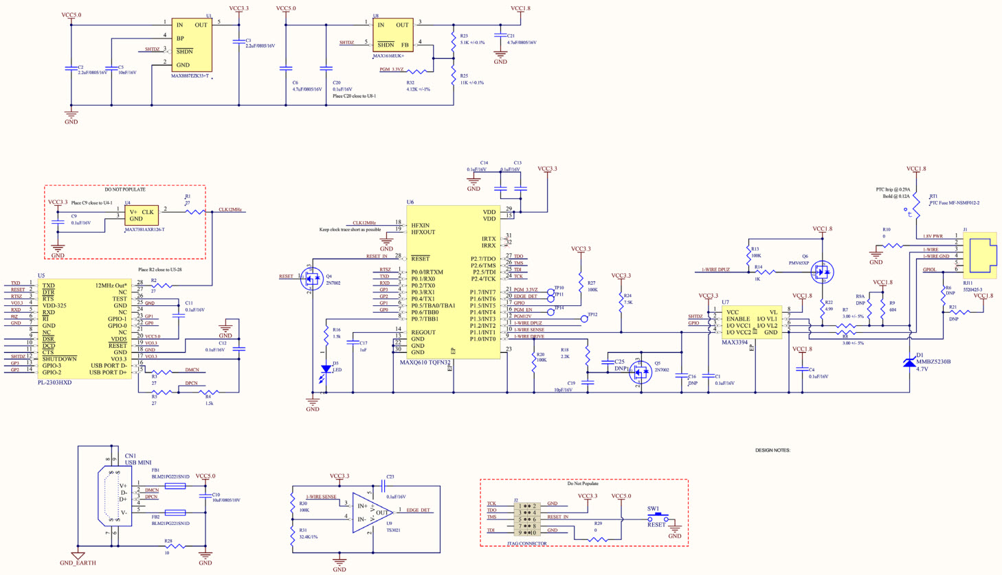 Maxim Integrated DS9481R-200# Reference Design 1