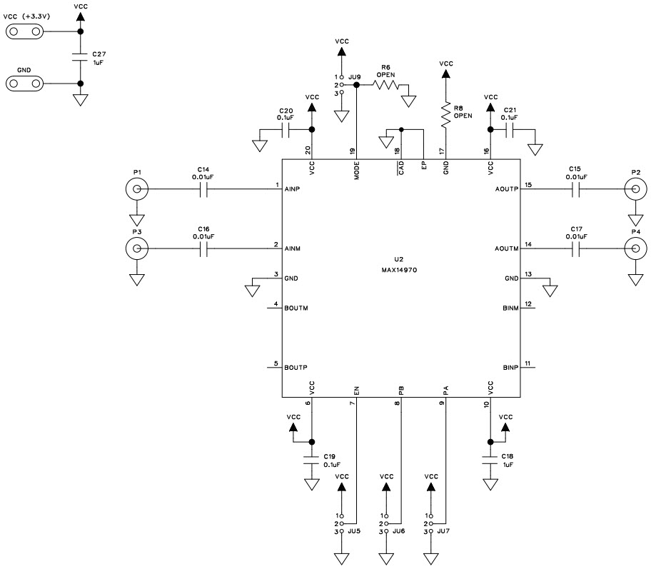 Maxim Integrated MAX14970EVKIT# Reference Design 3