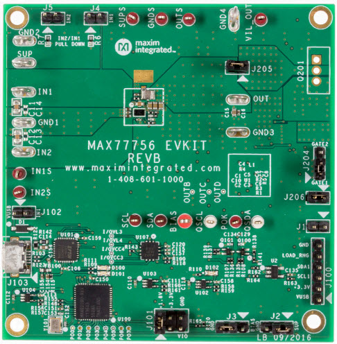Maxim Integrated MAX77756EVKIT# Reference Design 3
