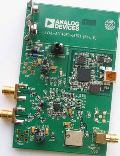 Analog Devices Inc. EV-ADF4360-2EB1Z Reference Design 5