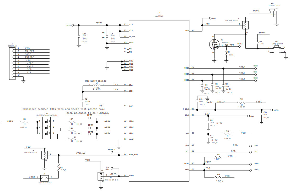 Maxim Integrated MAX77641EVKIT# Reference Design 6