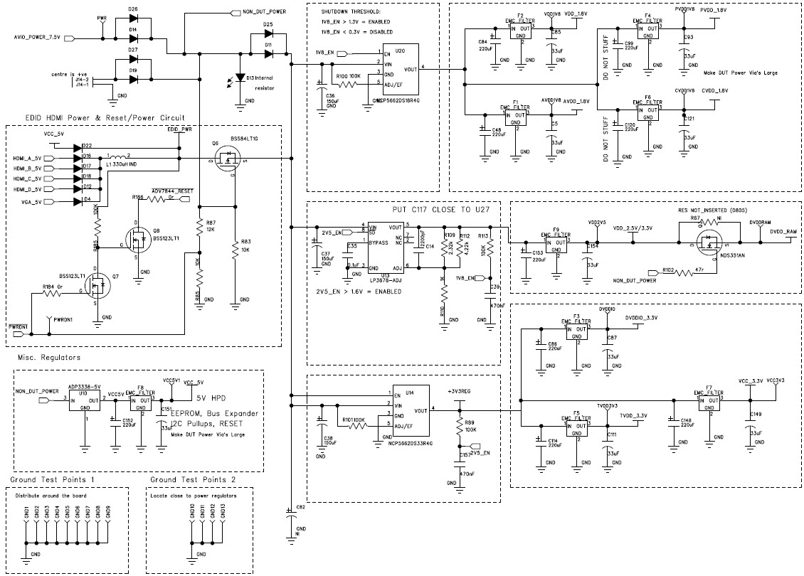 Analog Devices EVAL-ADV7844EB1Z Reference Design 11