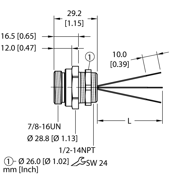 RSF 36-xM/NPT W/LNturck