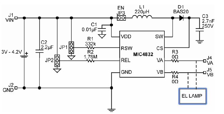 Microchip MIC4832YMM EV Reference Design 1